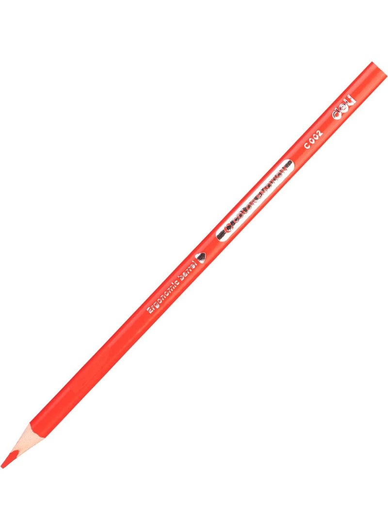 Deli EC00220 Color Emotion Wooden Colored Pencils 24-Pieces - Image 5