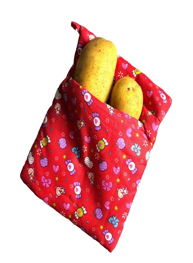 hom&us Reusable Microwave Potato Baking Bags, 2 Pack, 10.5 x 8.5 inches Microwave Baking Pouch Perfect for Baked Potatoes, Sweet Potatoes, Corn, and More, - Image 5