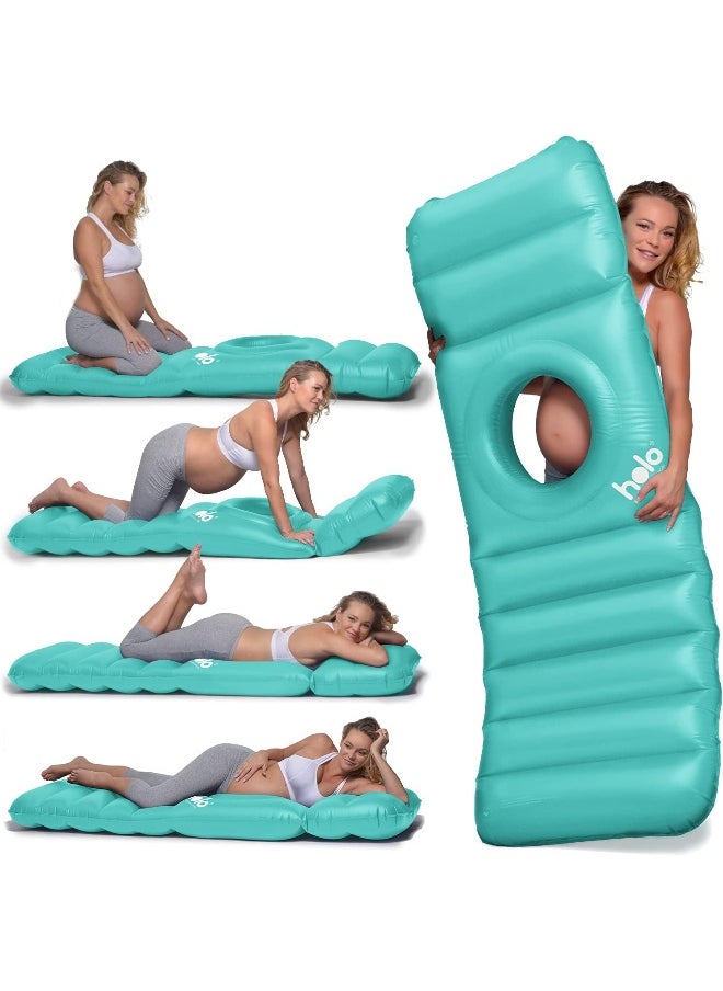 HOLO - The Inflatable Maternity Pillow Raft with a Hole to Lie on your Stomach During Pregnancy - Image 1