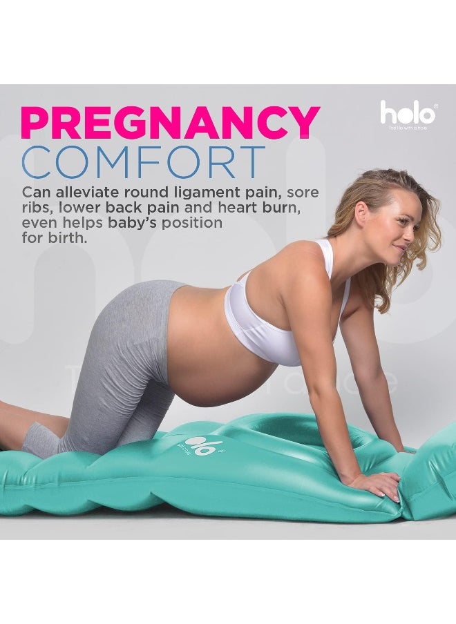 HOLO - The Inflatable Maternity Pillow Raft with a Hole to Lie on your Stomach During Pregnancy - Image 1