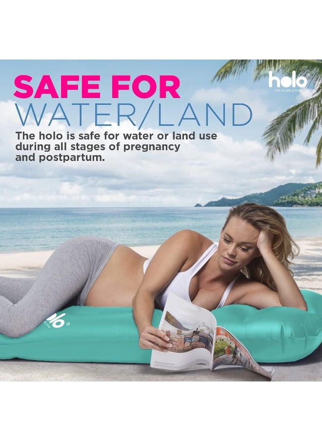 HOLO - The Inflatable Maternity Pillow Raft with a Hole to Lie on your Stomach During Pregnancy - Image 1