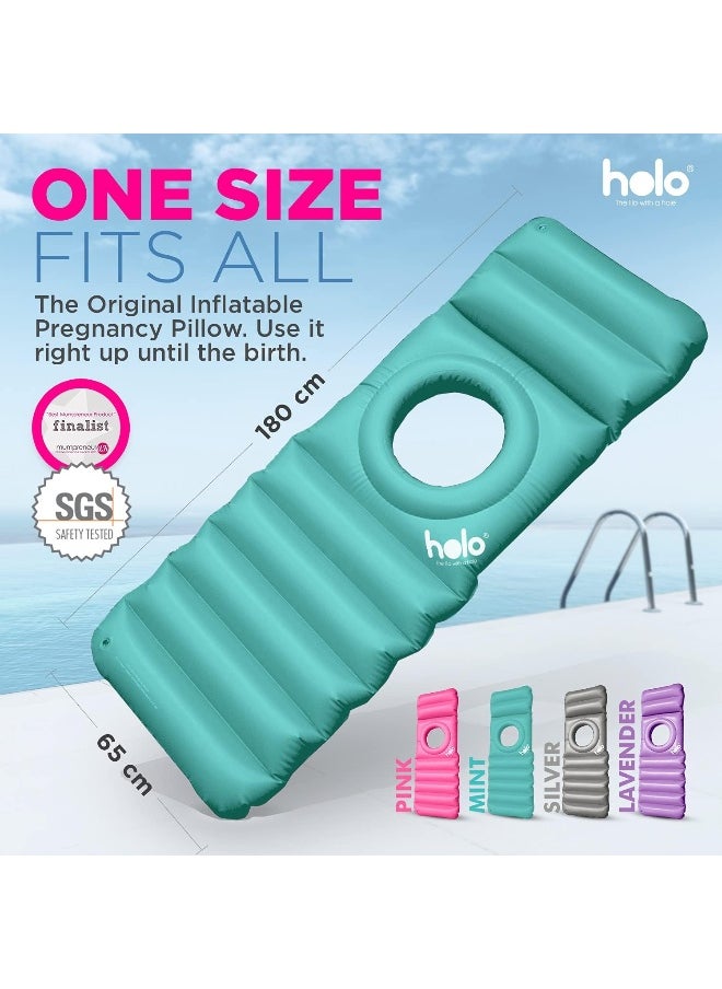 HOLO - The Inflatable Maternity Pillow Raft with a Hole to Lie on your Stomach During Pregnancy - Image 1