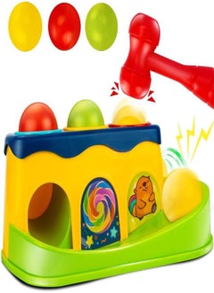 Hammer and Ball Drop Toys for 1 Year Old Boy Girl Infant Gifts - Pound a Ball Toddler Toys - Baby Toys for 6 to 12-18 Months