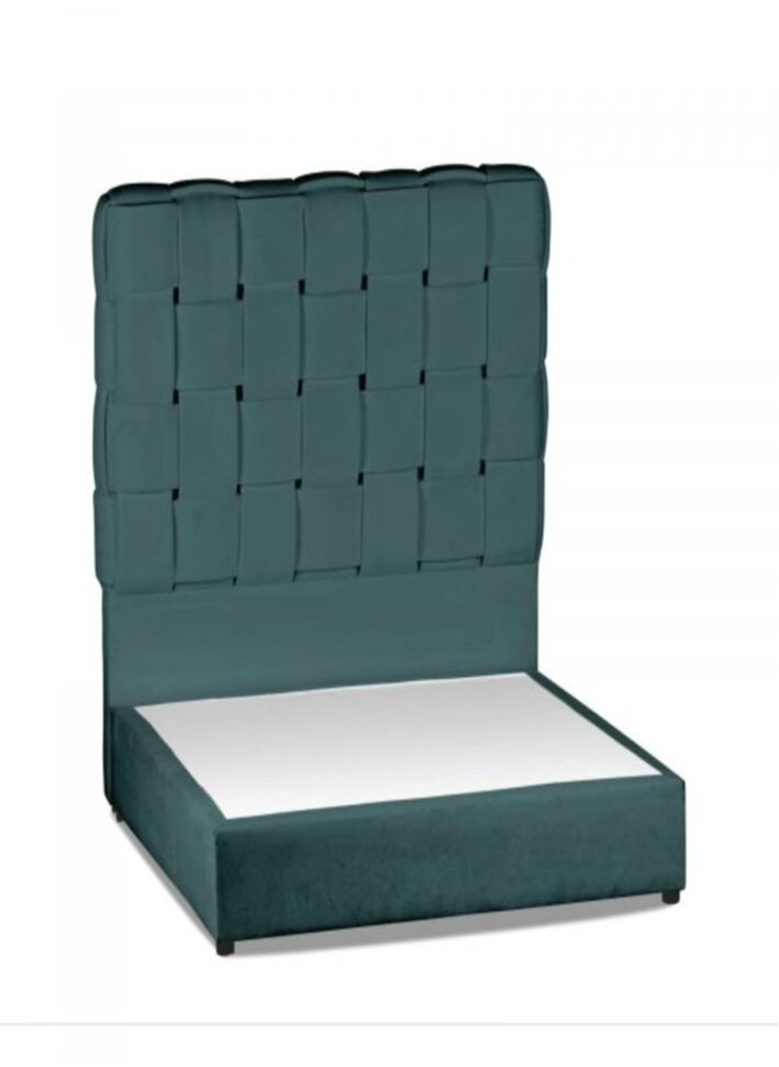 هاوس ون نارا| هيكل سرير من المخمل 120x200 سم - تركواز - Image 2