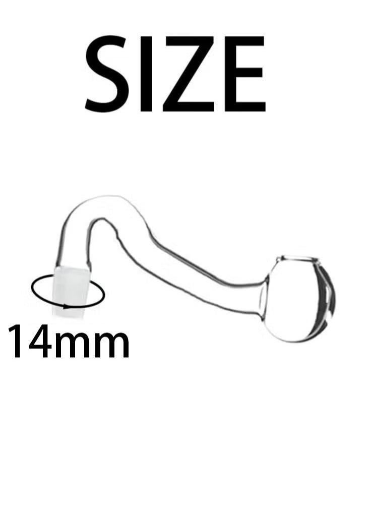8Pcs 14mm Glass Mini inflow Pipe,Inflow Pipe Water Pump Aquarium FilterTubing, Surface Skimmer, AquariumPlanted Tank Aquascaping Fish TankAccessories, for Fish Tank - Image 3