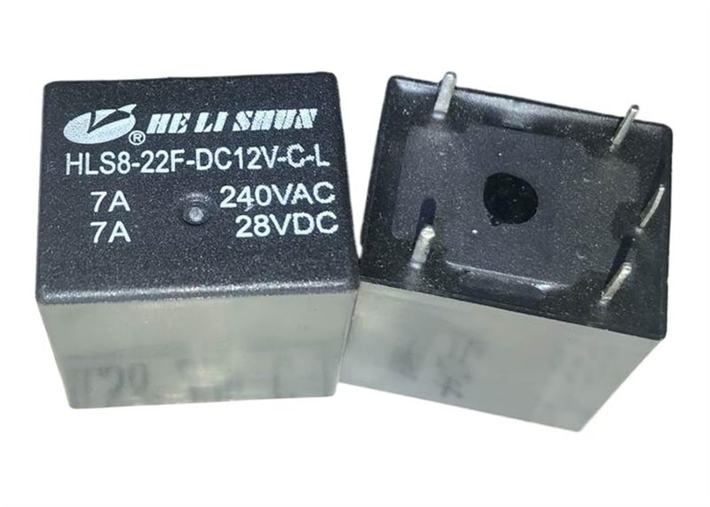 1 وحدة من ريلي HLS8-22F-DC12V-C-L (22F-1C-12V-7A/15A)، 5 أطراف (قدرة 7A) - Image 1