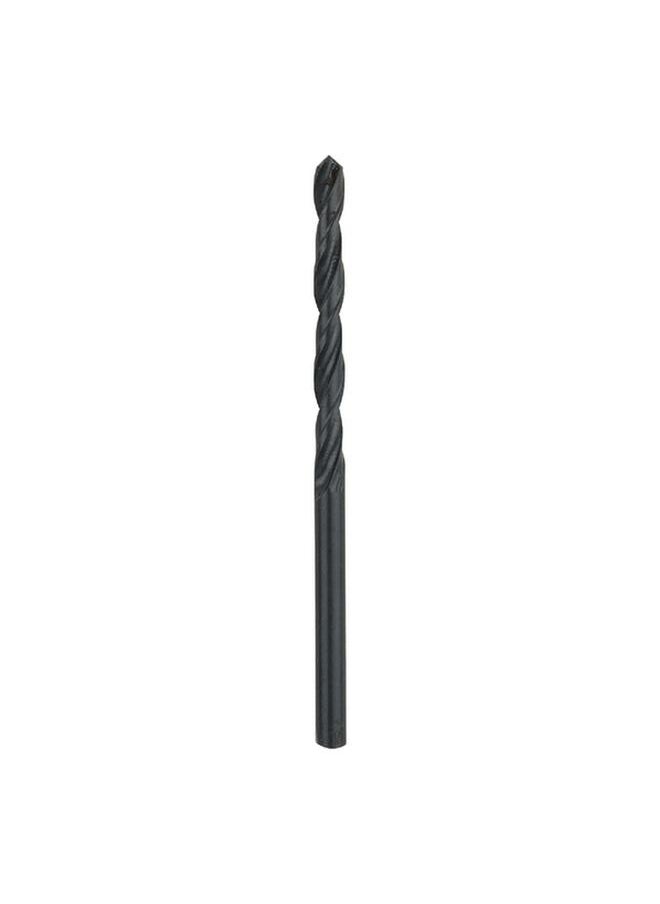 2-Piece HSS-R Chisel Edge Metal Drill Bit Dark Grey 4 x 75mm JE2 609 255 007