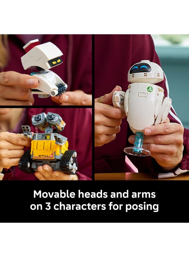 LEGO Disney and Pixar WALL-E and EVE Set for Adults 43279 (Age 18+, 811 Pieces) - Image 4