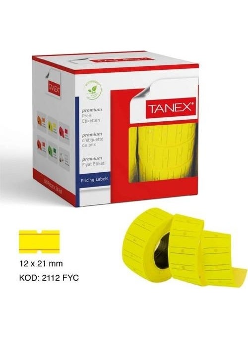 Amount Label Striped 24 Pack Fluorescent Yellow - pzsku/Z9D3BD20671158D01DE57Z/45/_/1725614246/54de3ddc-9416-4048-9816-310eb648c309