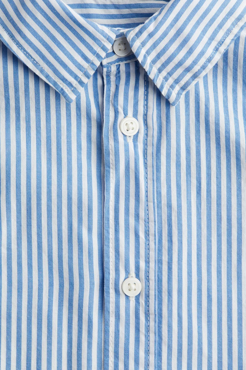 H&M Short-sleeved cotton shirt