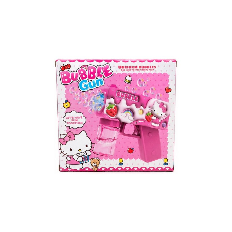 Hello Kitty Garden Games: Bubble Gun Toy for Young Players, Pink, Hello Kitty Theme - Image 2