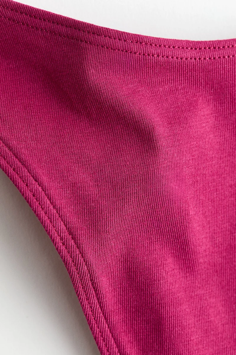 H&M 10-pack cotton thong briefs