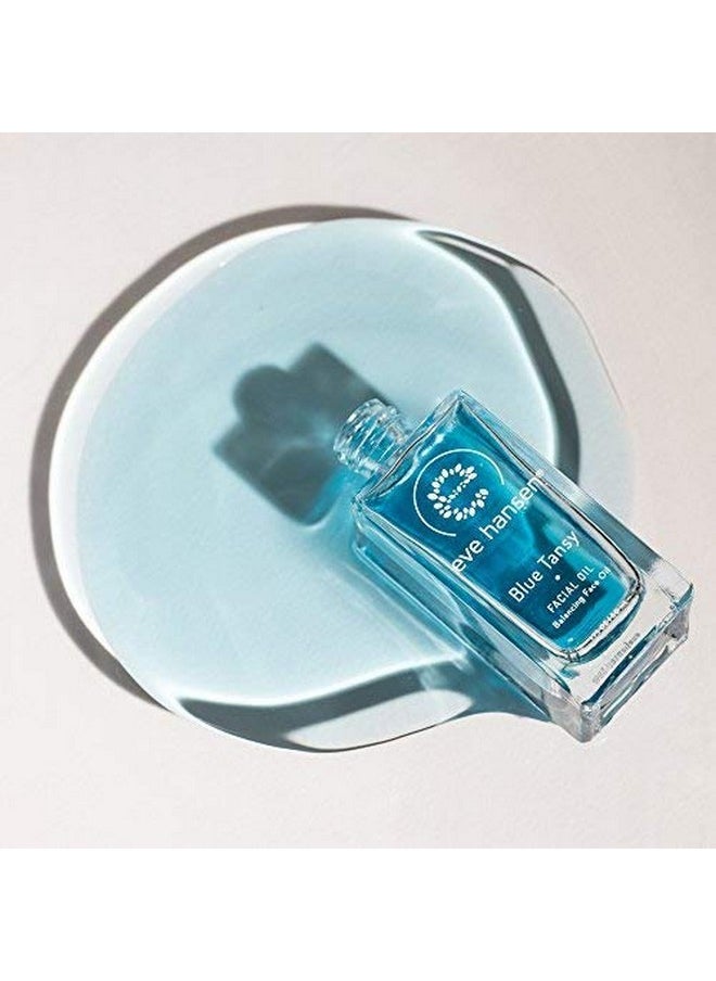 Eve Hansen - Blue Tansy Facial Oil Moisturizer Balancing Face Oil With Squalane Oil Rosehip Oil Turmeric Vitamin E Oil For Skin Nongreasy Face Moisturizer Anti Aging Oil 1.7 Oz - Image 1