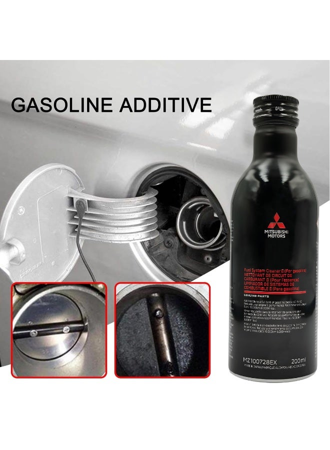 Mitsubishi Fuel System Cleaner MZ100728EX 200ml Gasoline Additive Engine Carbon Deposit Remover Injector Cleaner Improve Fuel Efficiency Reduce Emission Restore Power Smooth Idle Prevent Knocking Enhance Performance Suitable for All Petrol Cars SUVs - Image 5