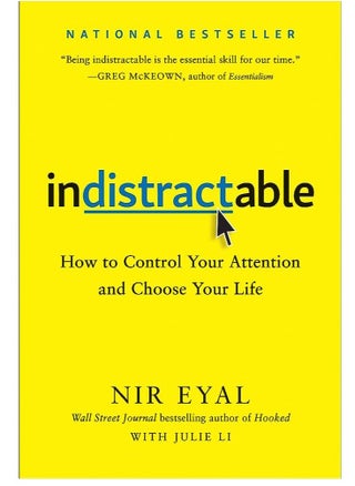 Indistractable: How to Control Your Attention and Choose Your Life by Eyal Nir - pzsku/Z9D3C18B44465A439C569Z/45/_/1690571031/35aff8de-8479-4044-bc7c-e514d5431203