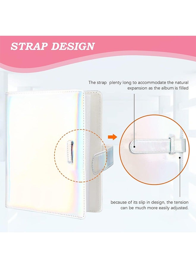 Hihonor 256 Pockets Mini Photo Album for Fujifilm Instax Mini 12 11 9 40 99 90 8 7 Evo LiPlay,Compatible with Polaroid Snap/PIC-300/Z2300 Cameras & Zip Instant Printer, Kodak 2X3 Film(Magic Silver) - Image 5