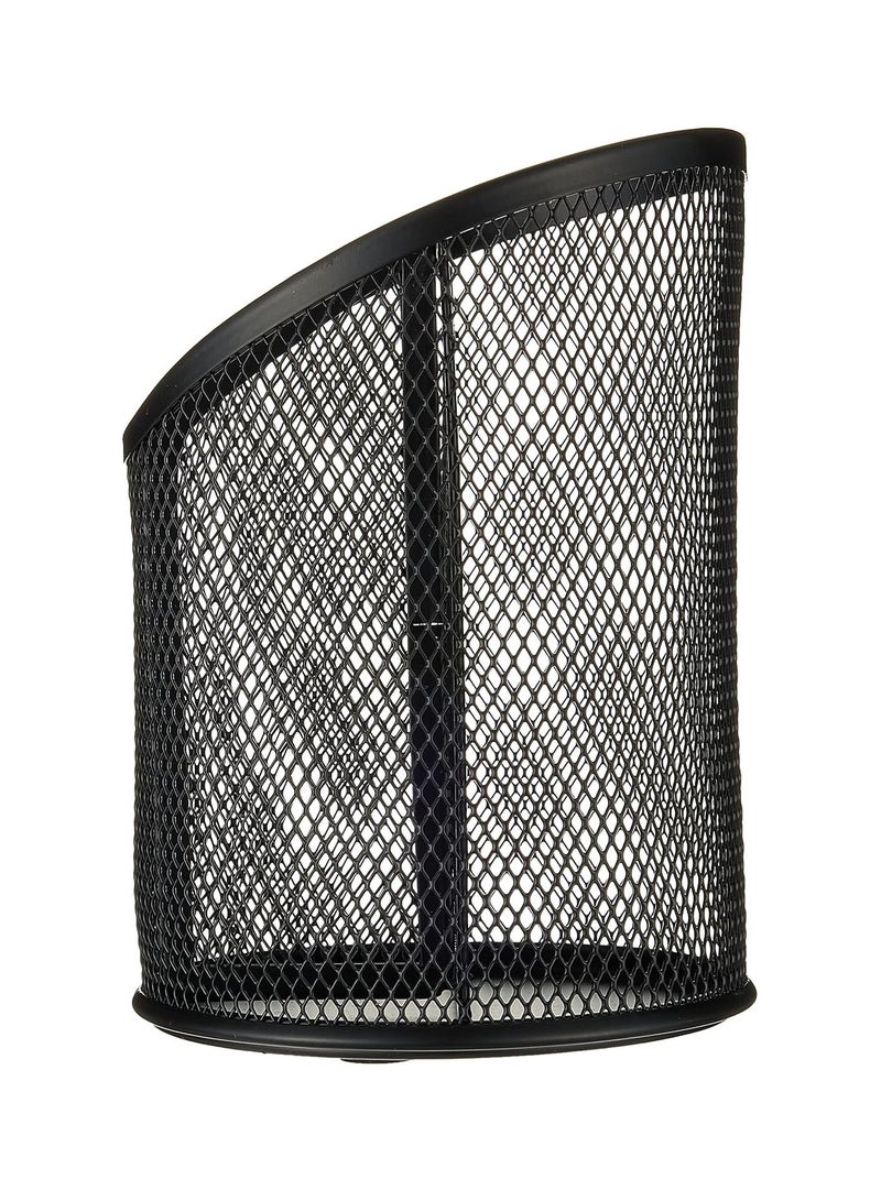 Multi Slot Mesh Pen And Pencil Holder