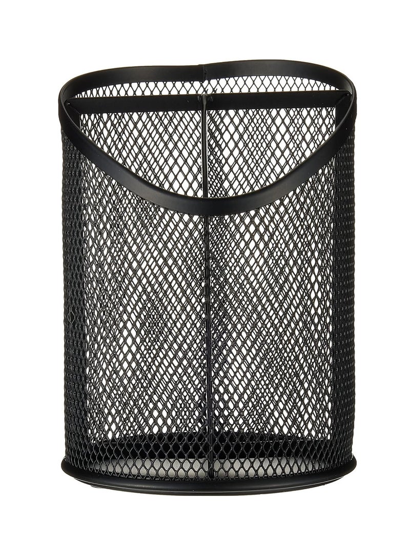 Multi Slot Mesh Pen And Pencil Holder