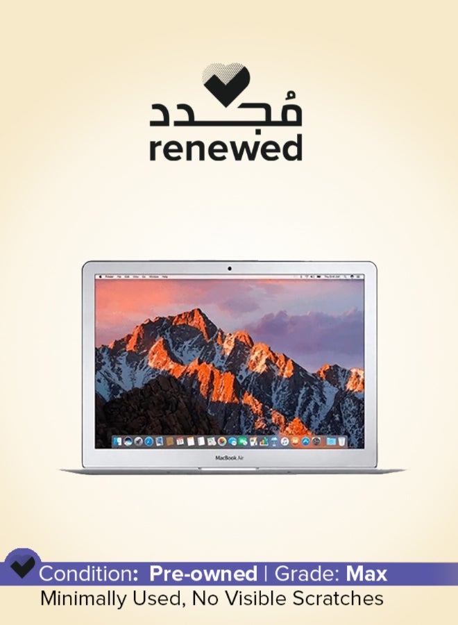 ابل  تم تجديده - كمبيوتر محمول Macbook Air A1466 (2017) بشاشة مقاس 13.3 بوصة، ومعالج Intel Core i5/الجيل السابع/ذاكرة وصول عشوائي سعتها 8 جيجابايت/محرك أقراص SSD سعة 120 جيجابايت/MacOS - Image 1