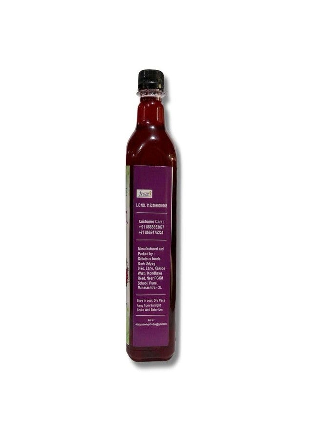 Combo Pack of 2- Premium Kokum Sharbat by Kokan Vasudha | 500 ML+500 ML | kokum syrup | kokum juice | kokum sharbat - Authentic Maharashtrian Kokum Syrup for Refreshing Taste - Image 3