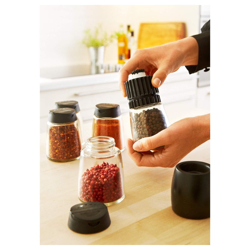 IKEA IKEA 365+ IHÄRDIG Spice Mill, 12.5 cm, Black - Image 3