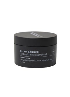 Blind Barber Blind Barber 121 Proof Thickening Style Gel  Medium to Strong Hold Hair Gel  WaterBased Styling Gel for All Hair Types  Paraben  Sulfate Free Hair Products for Men 25 Ounce 