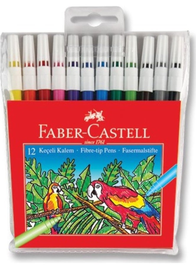 Faber -Castell 12LI Felt Tip Pen 