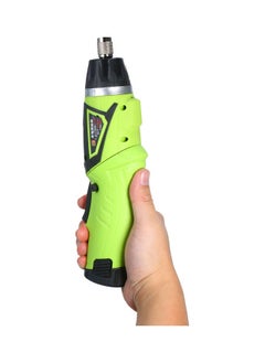 NIBEMINENT 2-Piece Of Cordless Electric Screwdriver With 6 Accessories Green 24.5 x 21cm  - Image 4