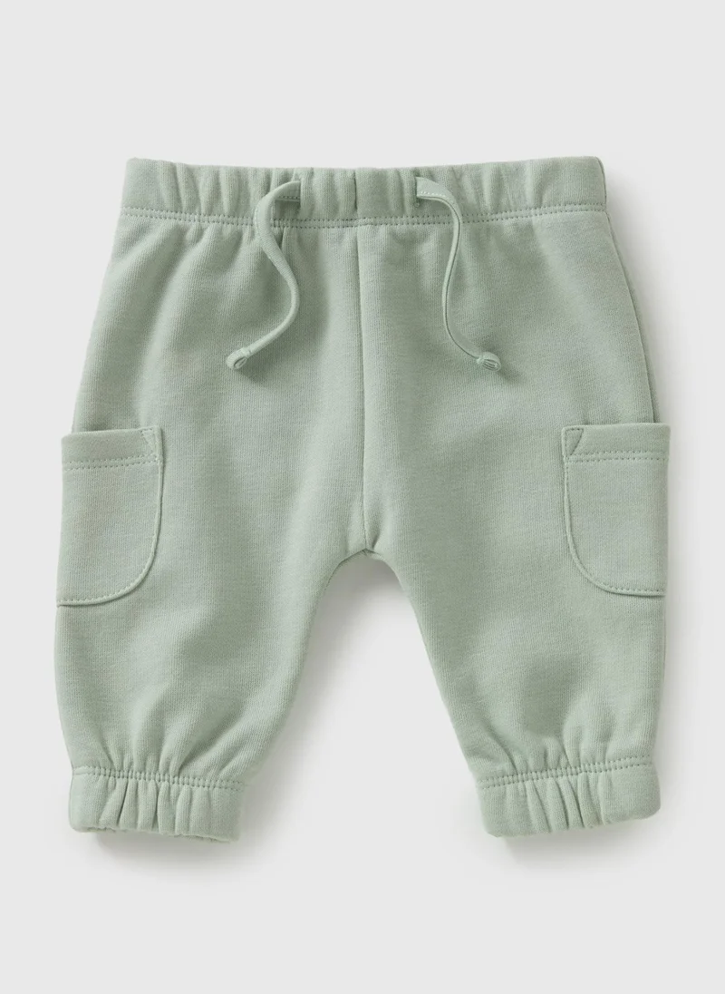 Matalan Baby Sage Cargo Jogging Bottoms