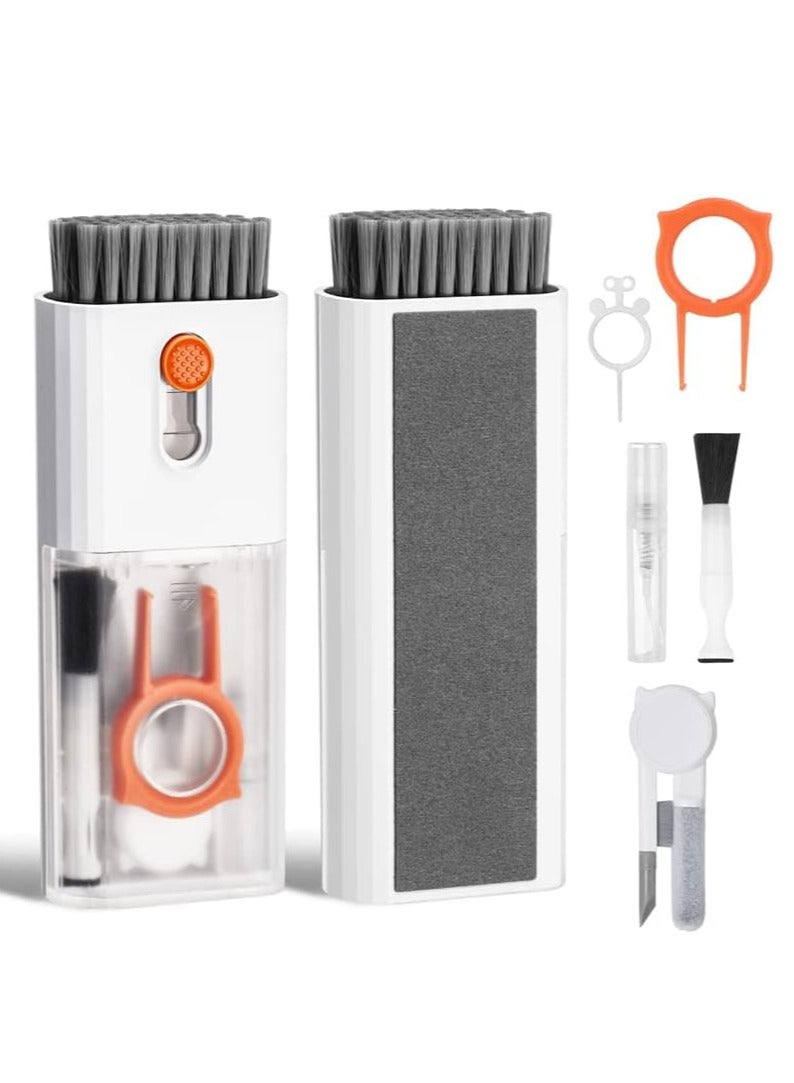 Keyboard Cleaner Kit, 10 in 1 Electronics Cleaning Tool Laptop Cleaning Kit with Brush for Keyboards, Earphone, Cell Phones, Laptop, PC Monitor - Image 1