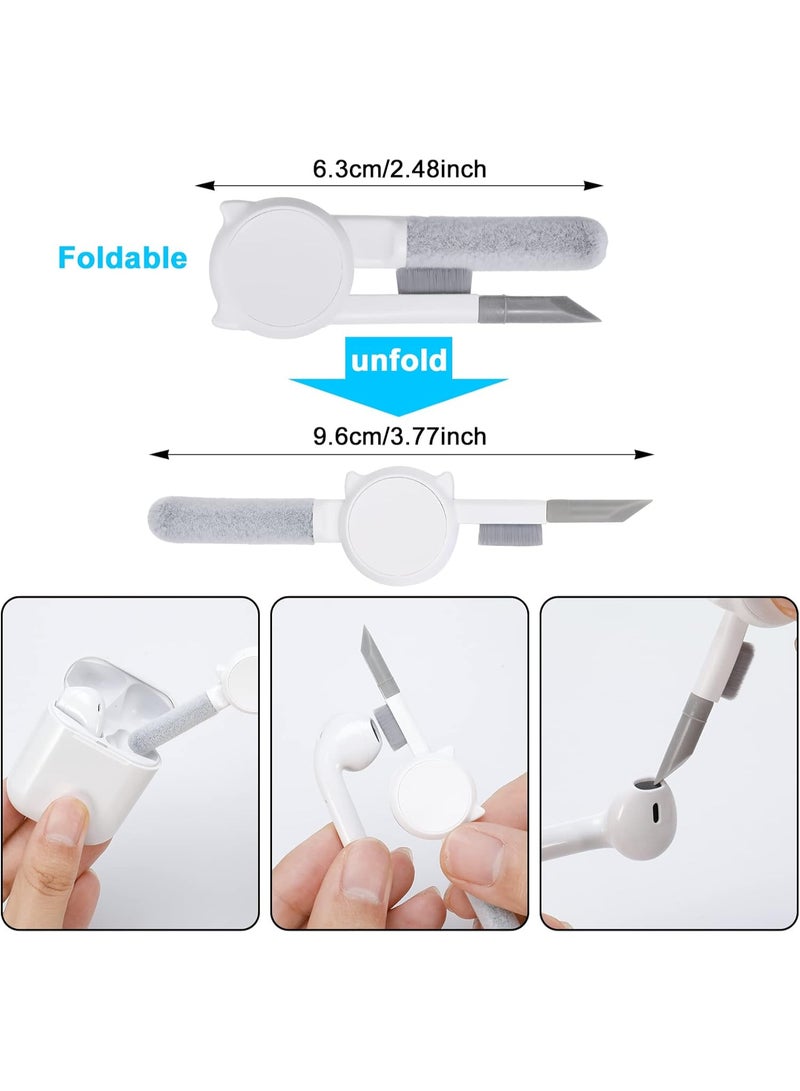 Keyboard Cleaner Kit, 10 in 1 Electronics Cleaning Tool Laptop Cleaning Kit with Brush for Keyboards, Earphone, Cell Phones, Laptop, PC Monitor - Image 5