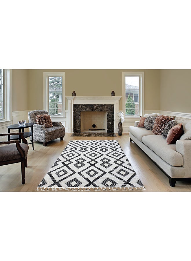 HANDPICKED FURNITURE Geometric Super Soft Durable And Stain Resistant Area Rug For Living Room, Bed Room,Dining Room - Image 1