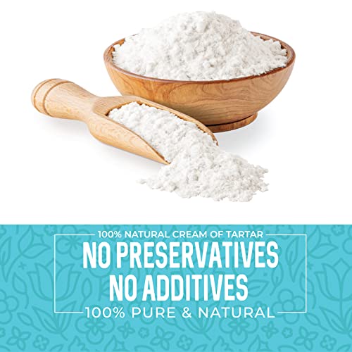 Herbaila Cream of Tartar for Baking 1lb, Gluten Free, Premium All Natural Food-grade Cream of tartar bulk, natural choice tartar powder - great for meringues, bath bombs, cream of tarter 1 lb - Image 3