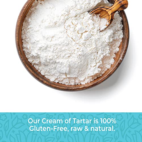 Herbaila Cream of Tartar for Baking 1lb, Gluten Free, Premium All Natural Food-grade Cream of tartar bulk, natural choice tartar powder - great for meringues, bath bombs, cream of tarter 1 lb - Image 2