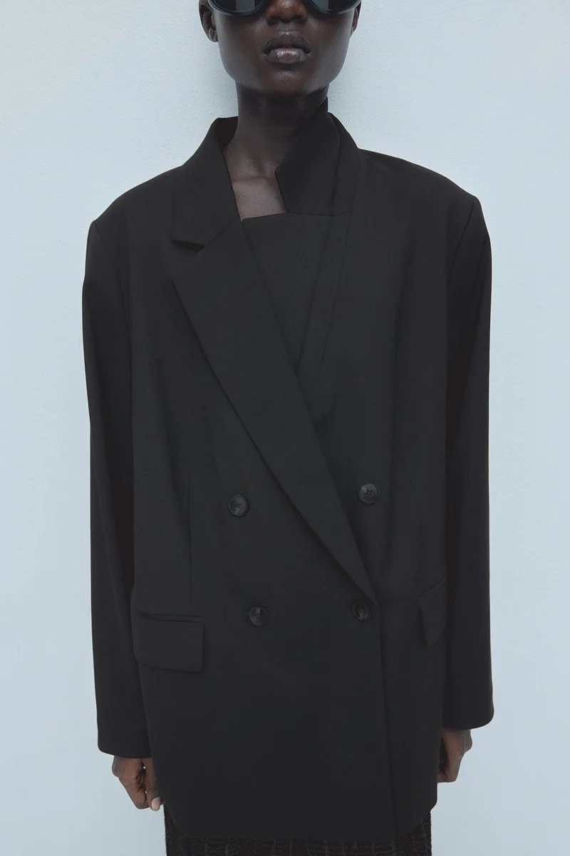 H&M Double-breasted blazer