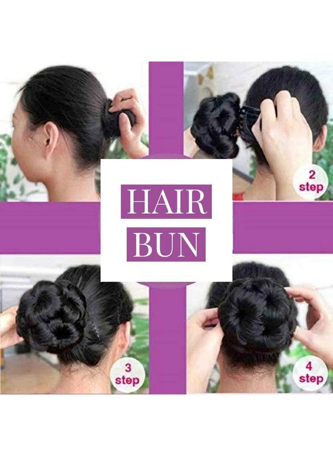 BeatStock Claw Clutcher Design Womens Hair Bun Extension In Black Color With New Model  - Image 3