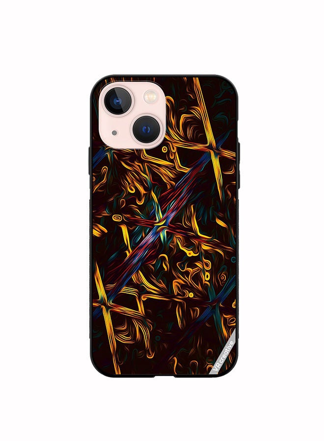 VR CREATIVE Protective Case Cover For Apple iPhone 14 Plus Abstract Design Multicolour - Image 1