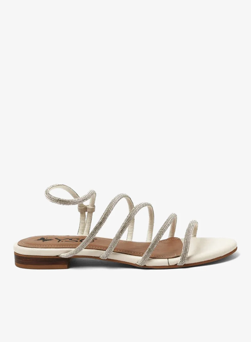 ييزو صنادل نسائية مسطحة سهلة الارتداء - أحذية مريحة وأنيقة للاستخدام اليومي