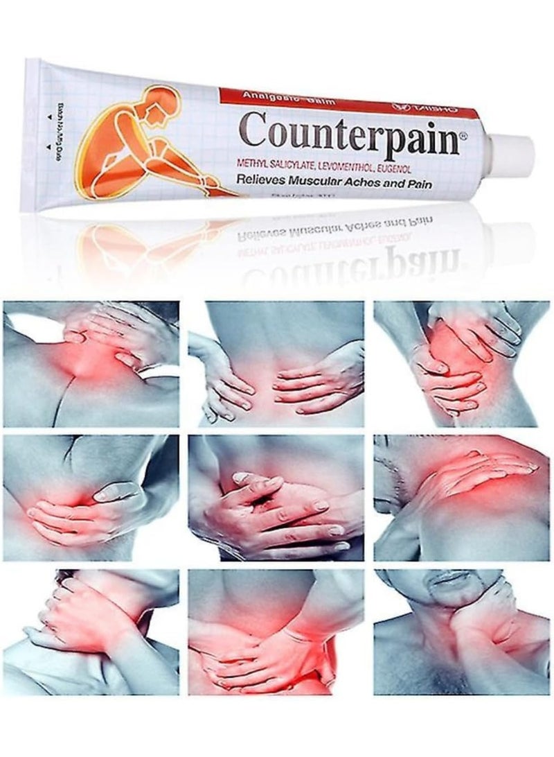 Counterpain كريم كاونتربين 120 غرام، 3 قطع - لتخفيف آلام العضلات والمفاصل والروماتيزم - Image 2