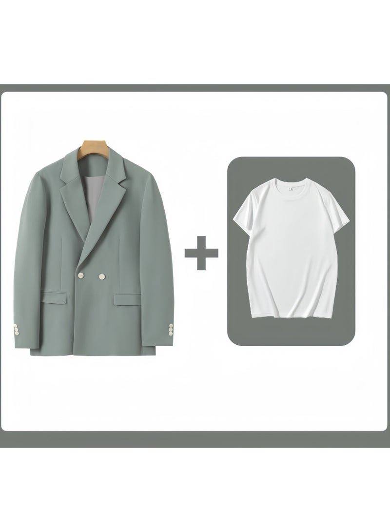 KUYING New Men's Casual Suit Set  - Image 1