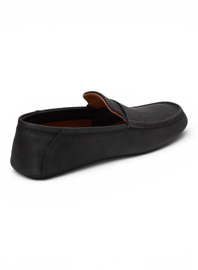 Bata Black Classic Slip-On Formal Shoes for Men | Best Price UAE