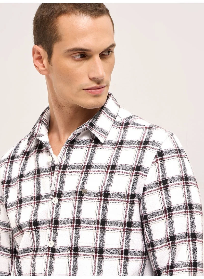 THE BEAR HOUSE  Men’s Long Sleeve Shirt – Classic, Comfortable and Stylish Essential for Work, Travel or Casual Outings for Men | Best Price UAE