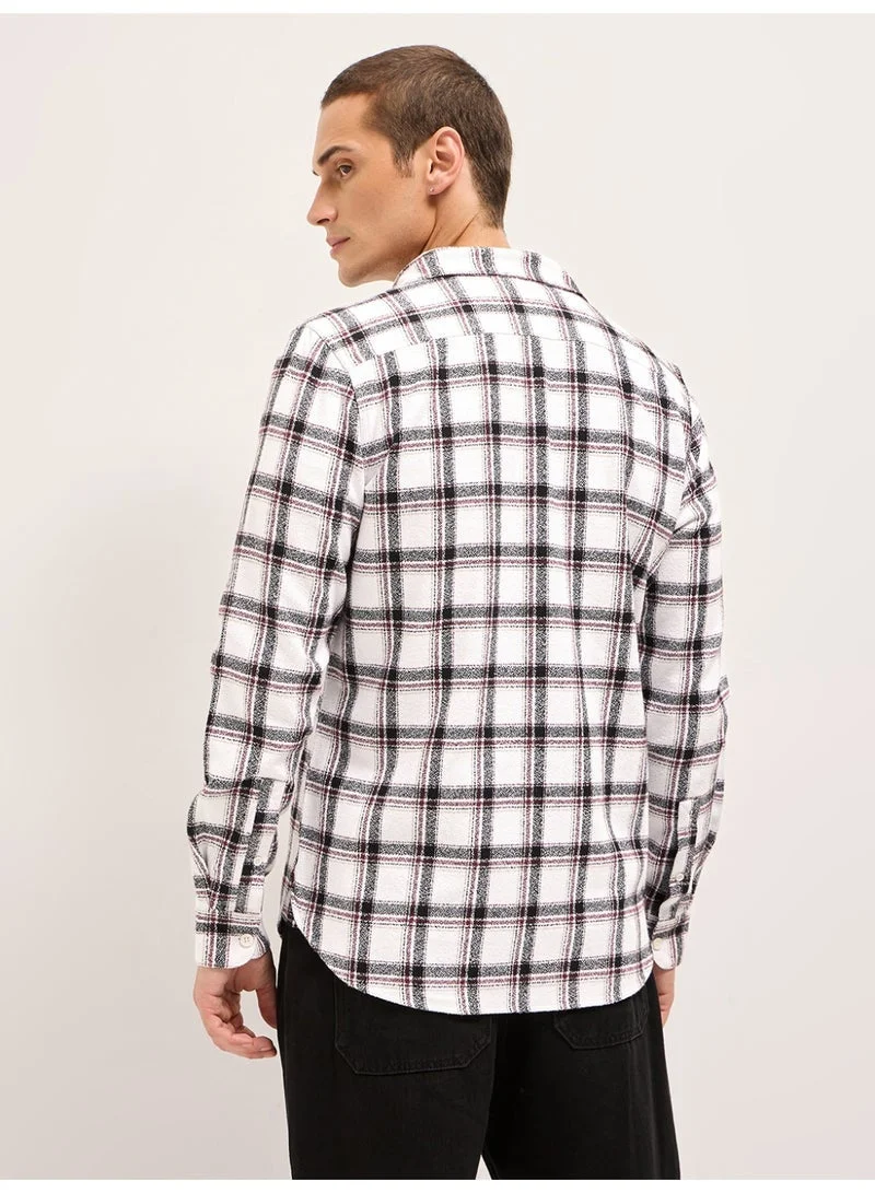 THE BEAR HOUSE  Men’s Long Sleeve Shirt – Classic, Comfortable and Stylish Essential for Work, Travel or Casual Outings for Men | Best Price UAE