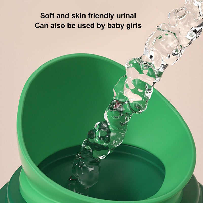 Portable Child Urinal Emergency Toilet For Car Travel Camping Kids Potty Training Pearl White - Image 4