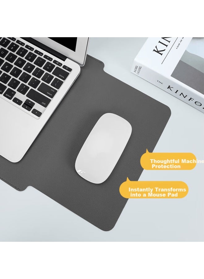BUBM Biyoumei 14-inch Laptop Sleeve Compatible With Slim Apple Xiaomi Huawei Leather Magnetic-free Protective Case - Image 2
