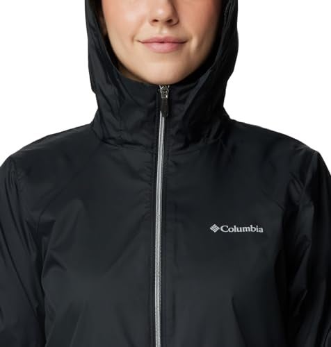 Columbia Women's Switchback Lined Long Jacket, Black, X-Small - Image 4