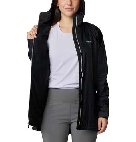 Columbia Women's Switchback Lined Long Jacket, Black, X-Small - Image 5