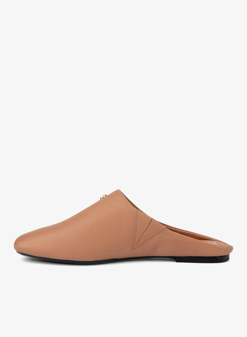 DKNY HOT COCOA Delmar Flat Mules for Women | Best Price UAE