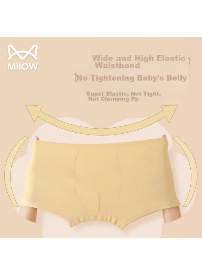 MIIOW Maoren Children's Disposable Underwear, Pure Cotton, Sterile, For Girls And Boys, No-wash Boxer Briefs, For Travel And Outings, Individually Packed  - Image 4