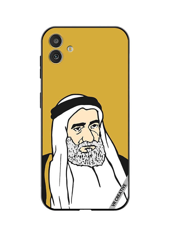 VR CREATIVE Protective Case Cover For Samsung Galaxy F14 Sheikh Mohammed Bin Hamad Al Sharqi Design Multicolour - Image 1